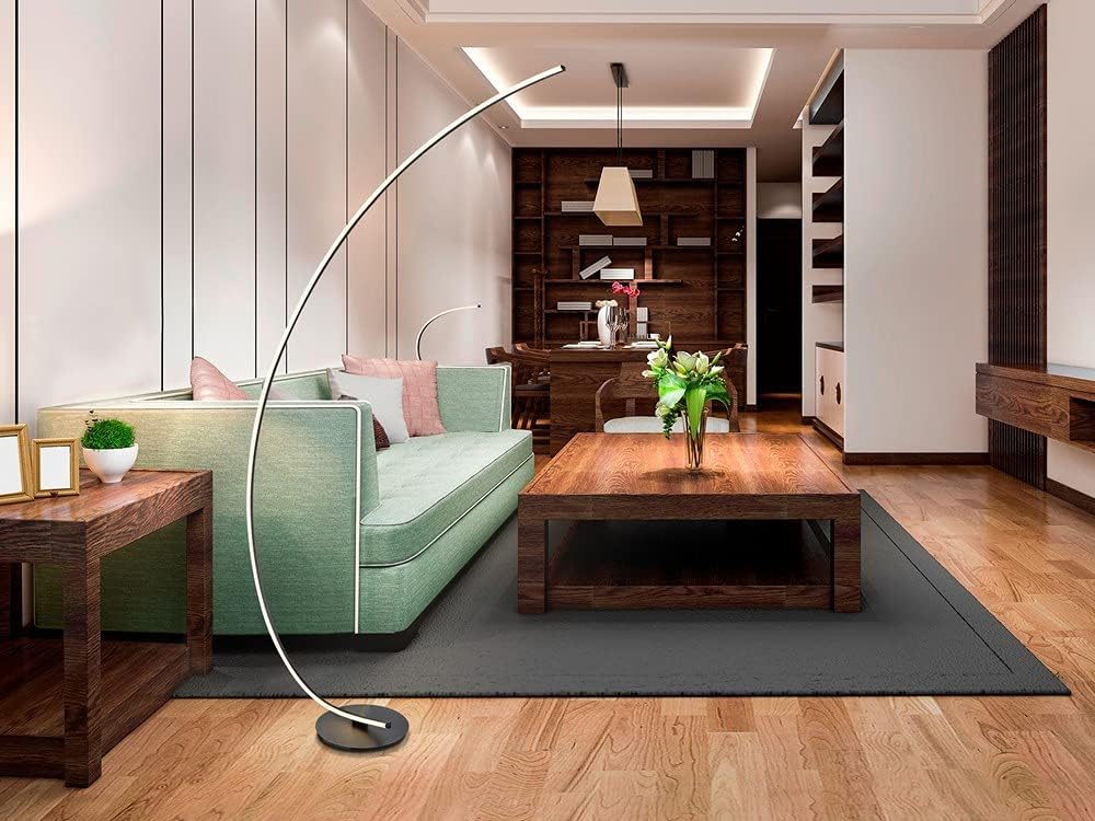 SCHULLER - Lampade da terra LED - Base da salotto linea nera