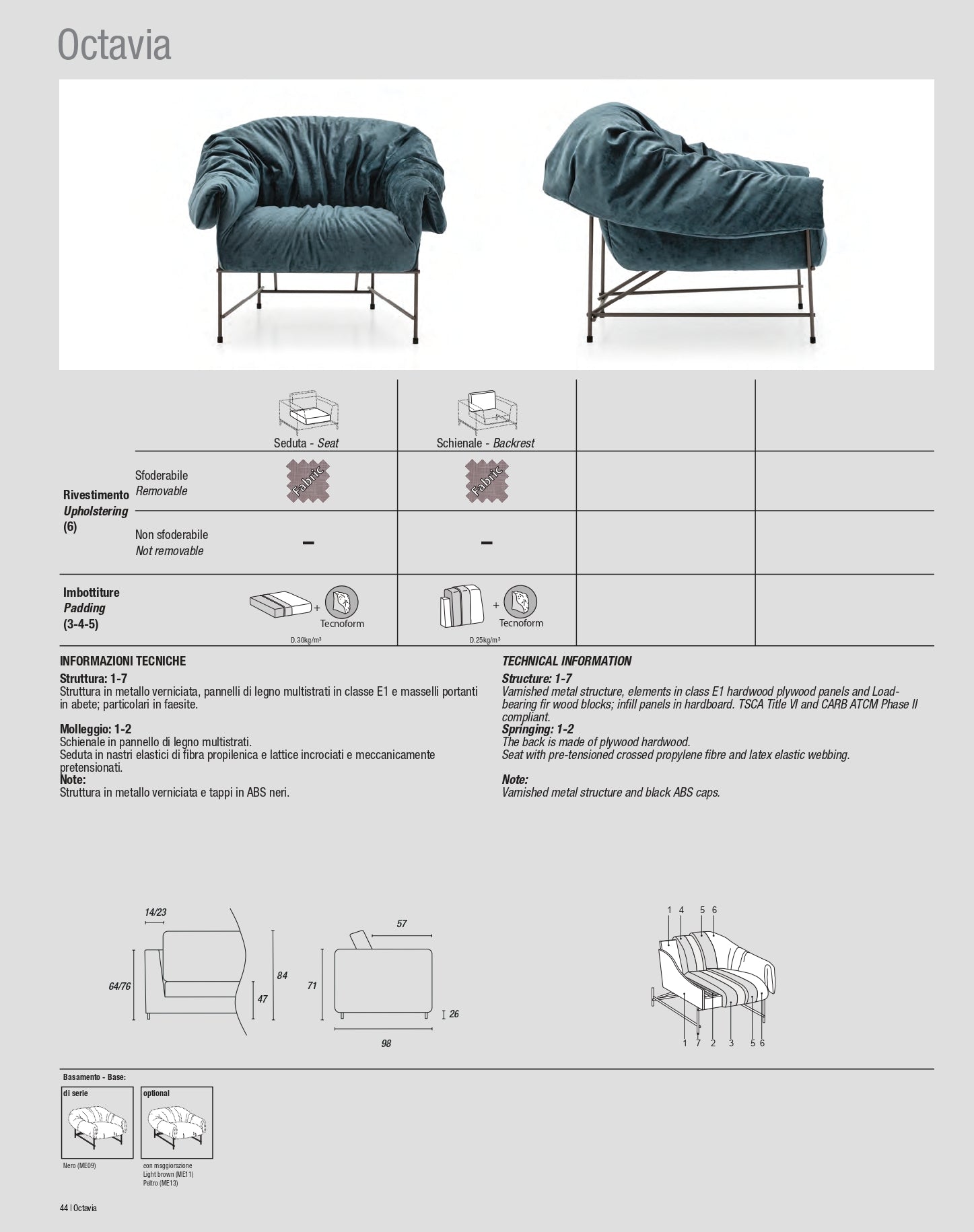 Poltrona OCTAVIA By Ditre Italia